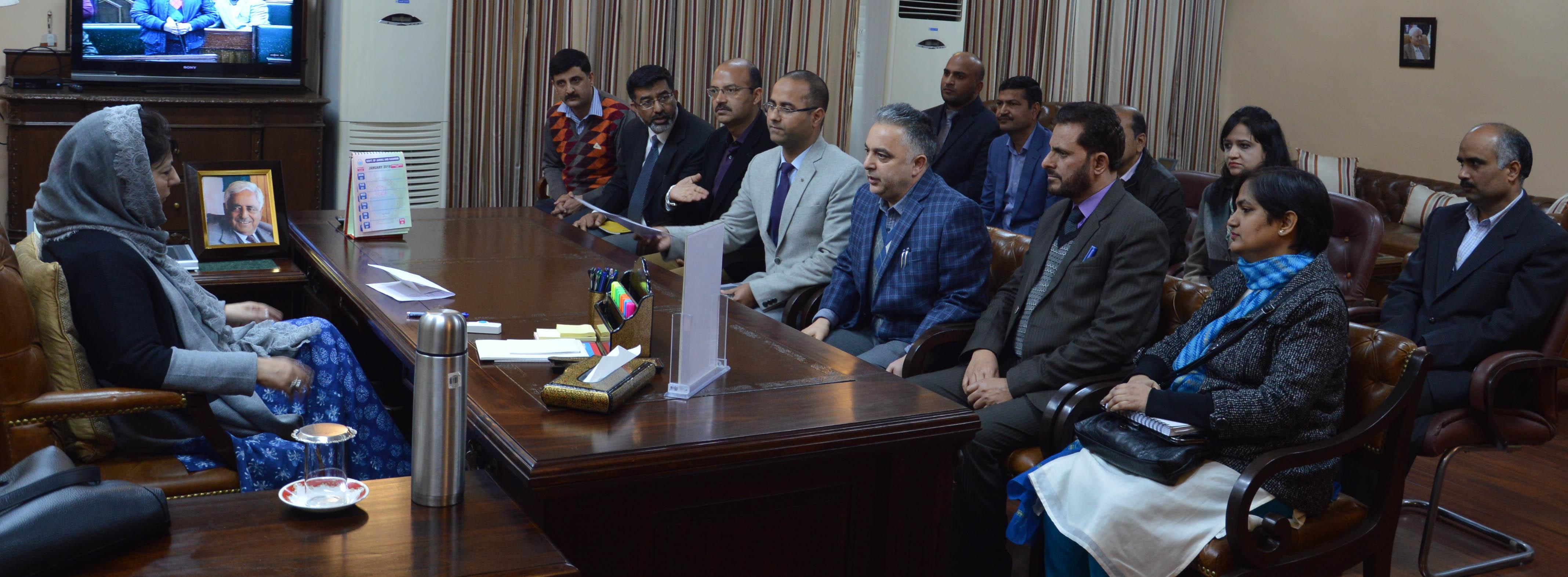 KAS Officers Association delegation meets Chief Minister