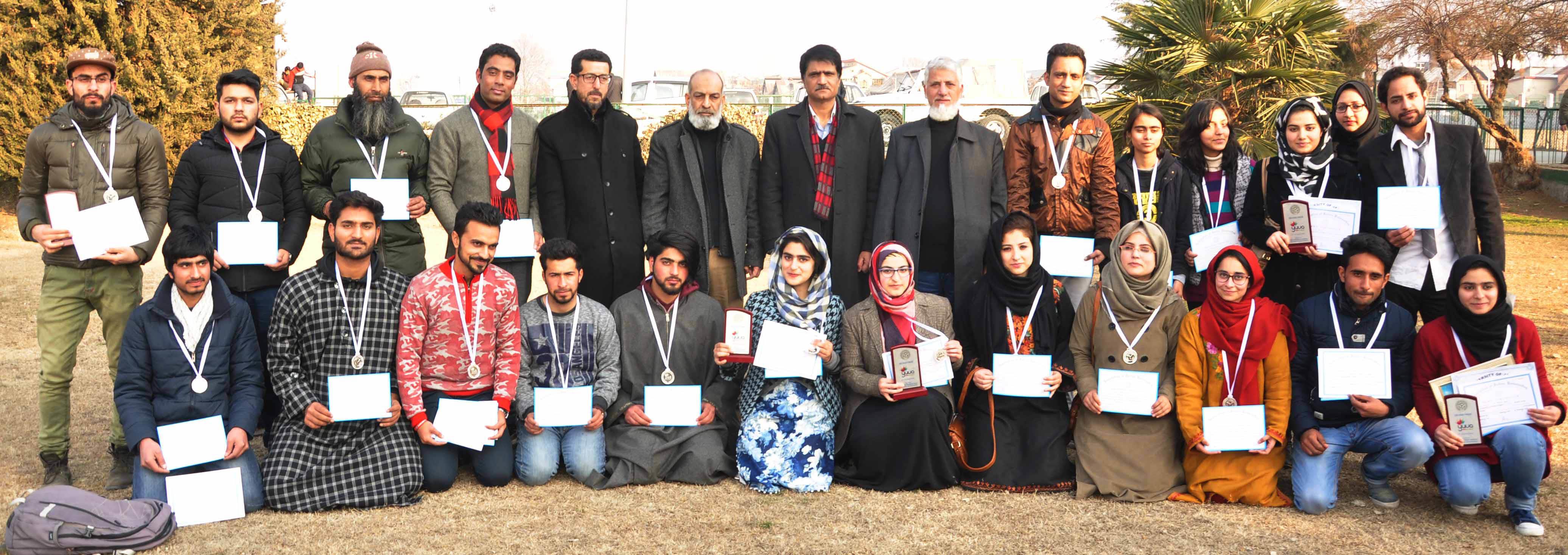 KU Vice Chancellor felicitates KU North Zone delegation