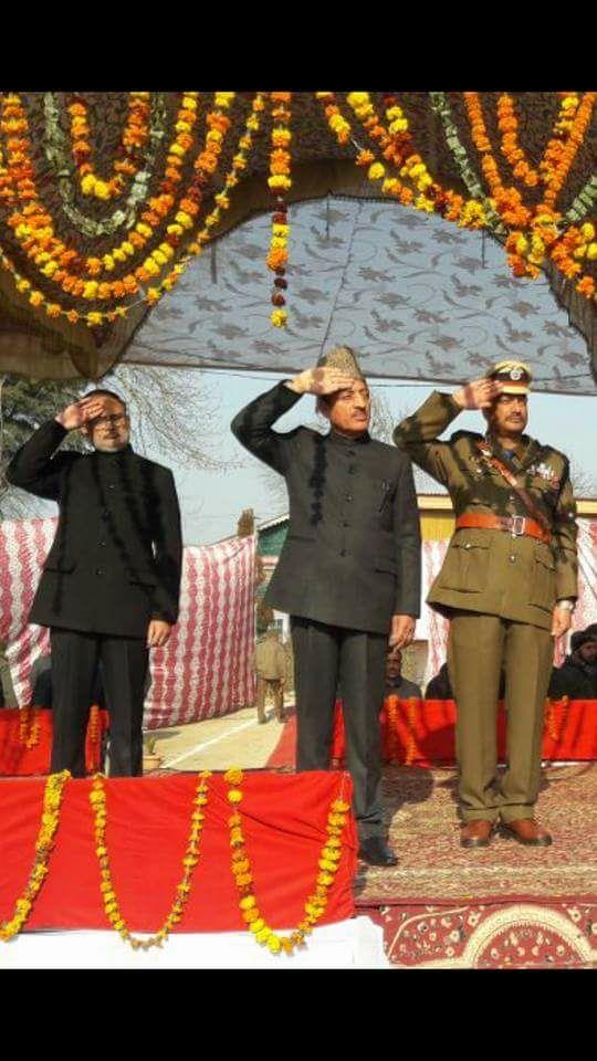69th Republic day function held at Boys Degree College Anantnag