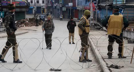 Restrictions in Srinagar areas on Sun