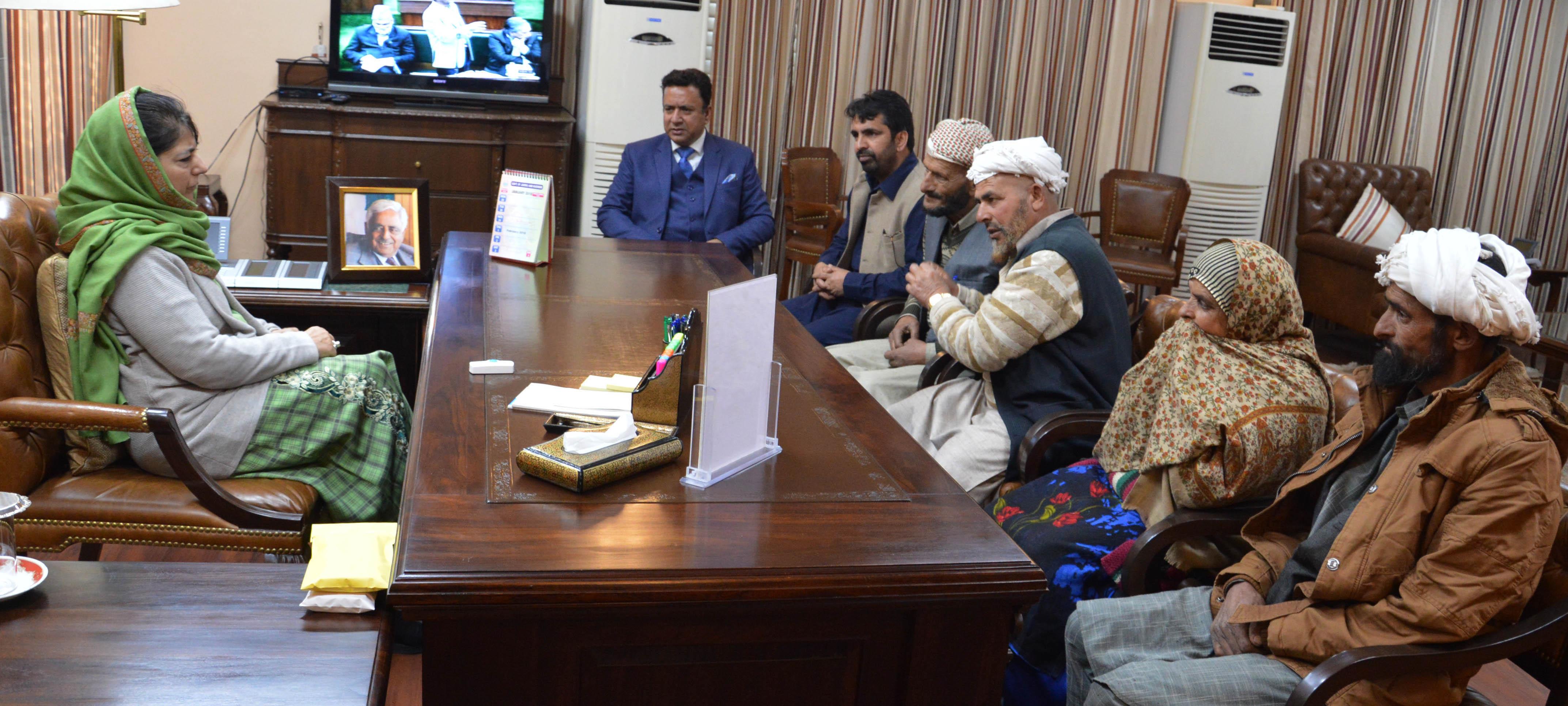 Parents of Asifa meet Chief Minister