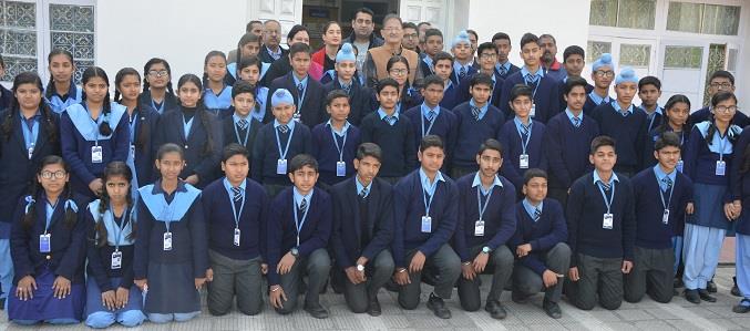 Students witness proceedings