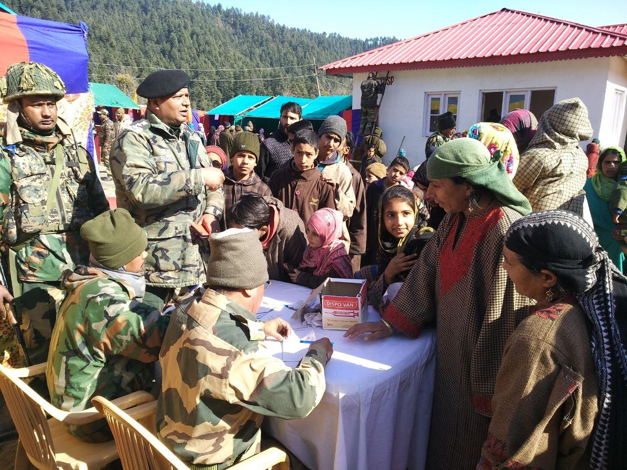 116 BSF Nowgam organizes medical camp
