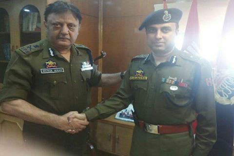 S P Pani takes over as IGP Kashmir