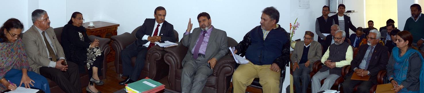 Knowledge Initiative: Prof Mattoo, Altaf Bukhari chair Working Group meet
