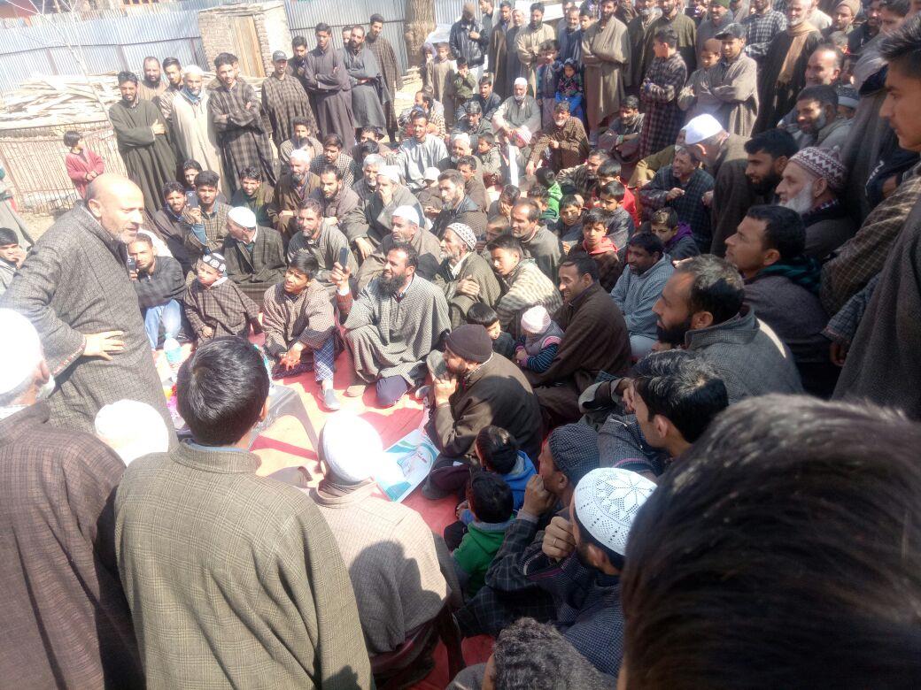 A section of police keen bent to destroy self respect of Kashmiris: Er. Rasheed