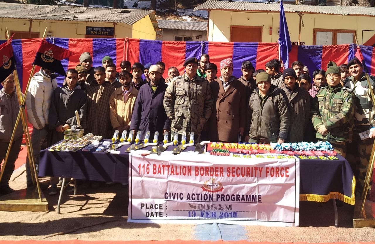 BSF organizes civic action programme at Nowgam