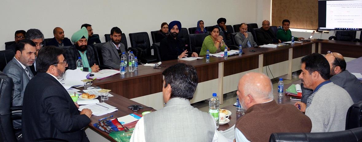 Altaf Bukhari finalizes roadmap to revamp JK’s school education sector