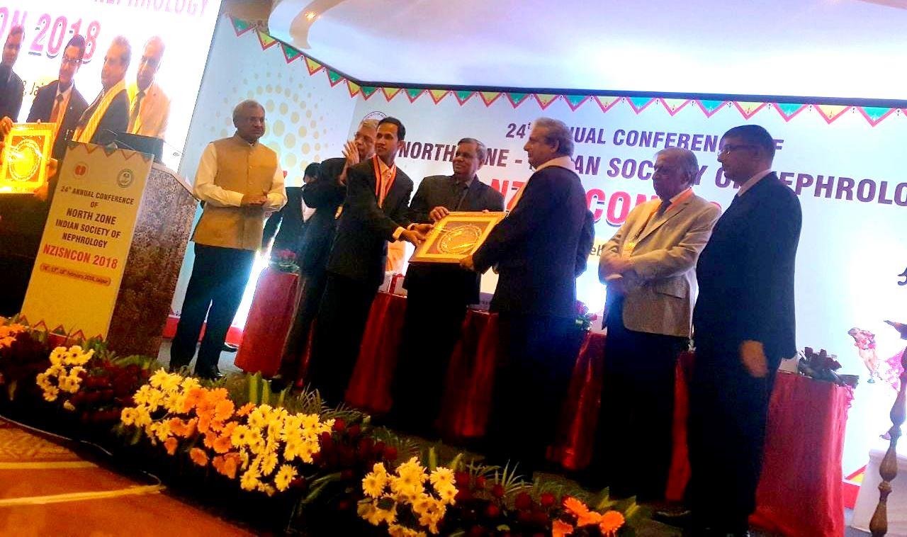Renowned nephrologist Dr G H Malik brings laurels to state