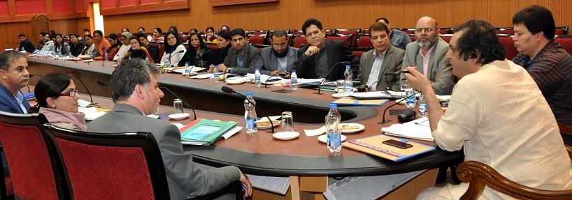 Sajad Lone for completing developmental projects within set timelines