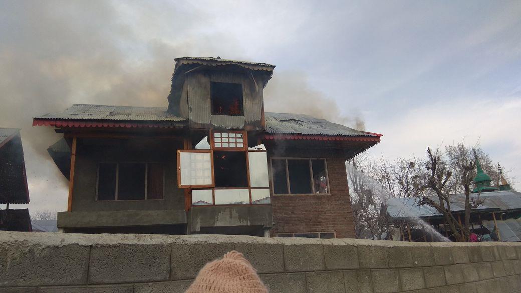 Residential house gutted in fire at Langate