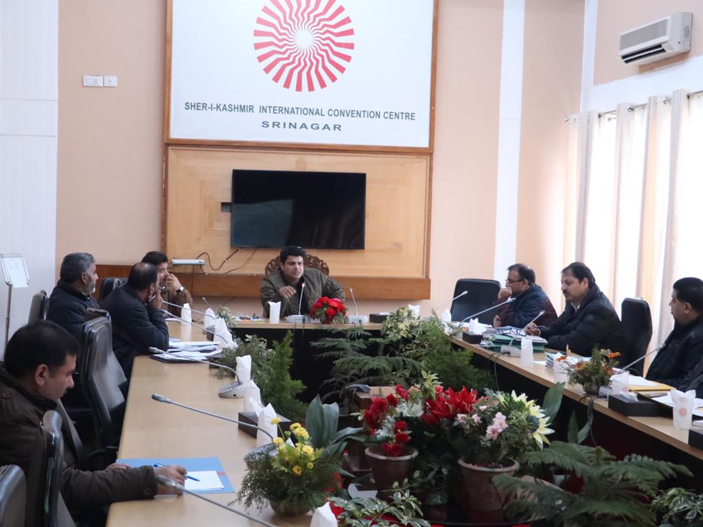 Secretary Tourism reviews developmental works at Manasbal, Yousmarg, Doodpathri