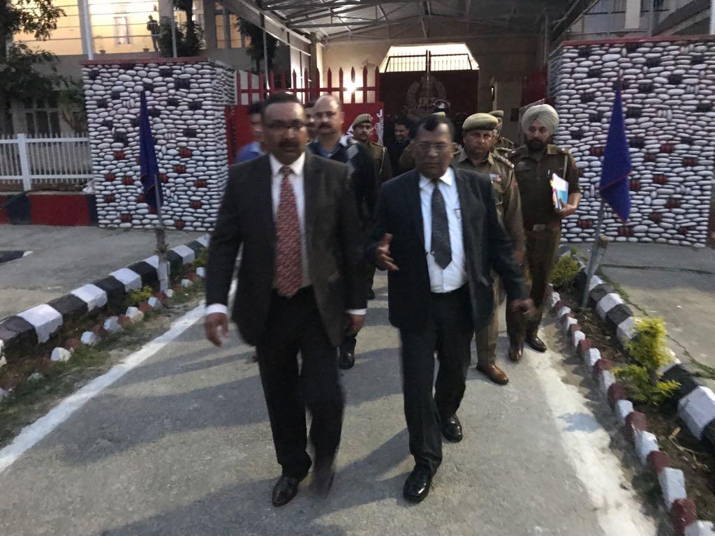 Principal Secretary Home, DG Prisons visits Central Jail Kotbhalwal