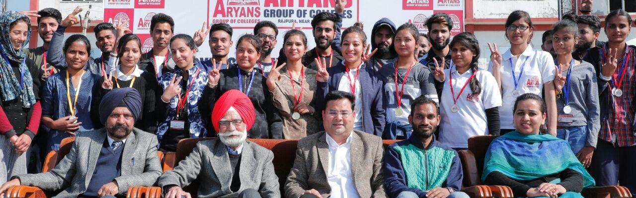 Aryans organizes 11th Athletic meet at campus
