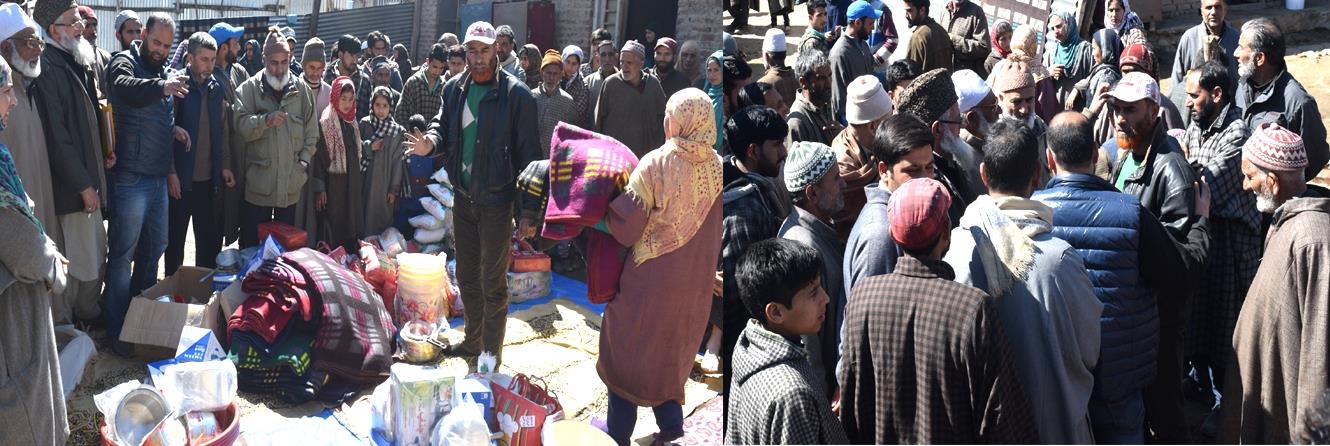 Mirwaiz anguished over loss of property in fire incident at Sholipora