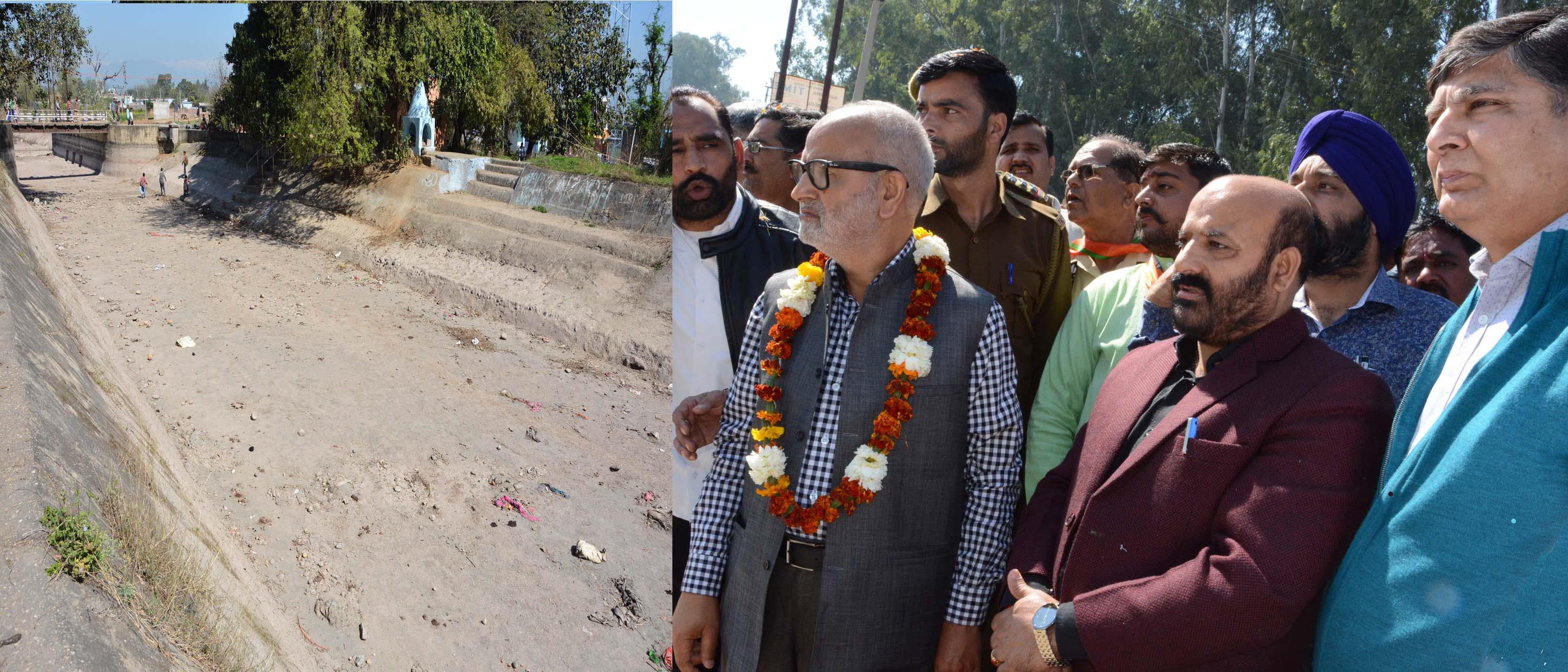 Naeem, Bali tour Raipur-Domana to assess road connectivity requirements