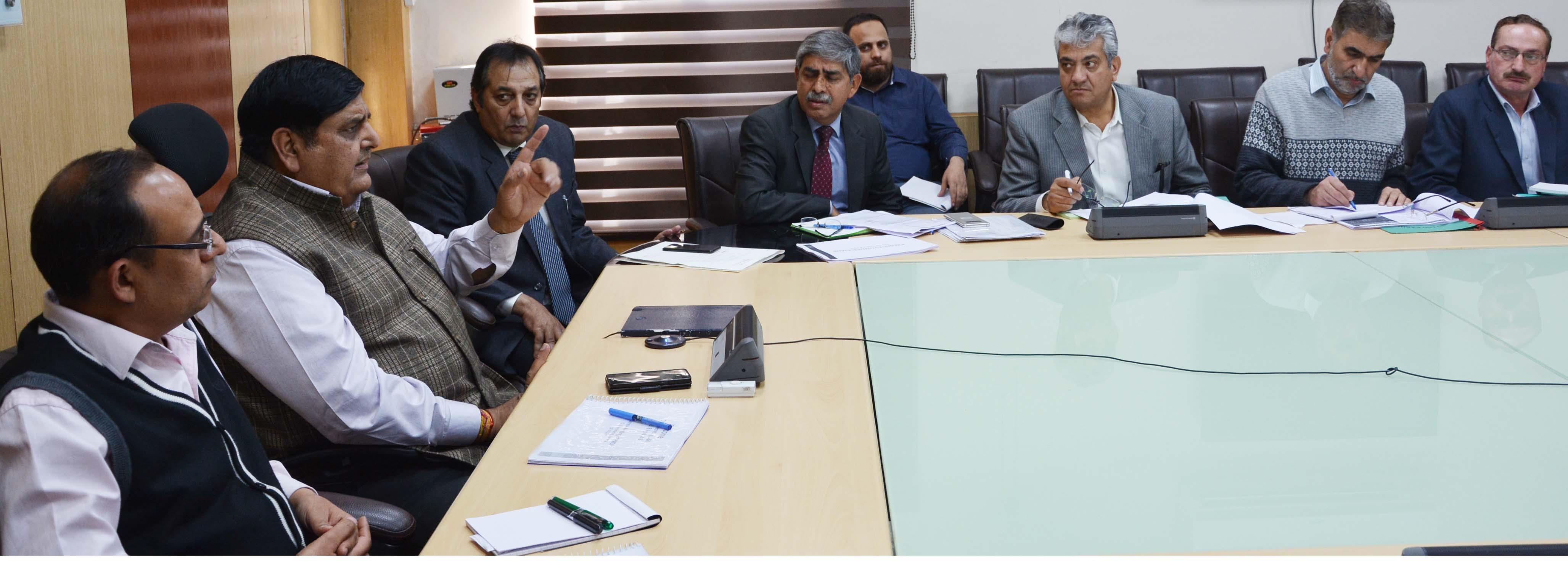 Chief Secretary reviews progress of sports projects
