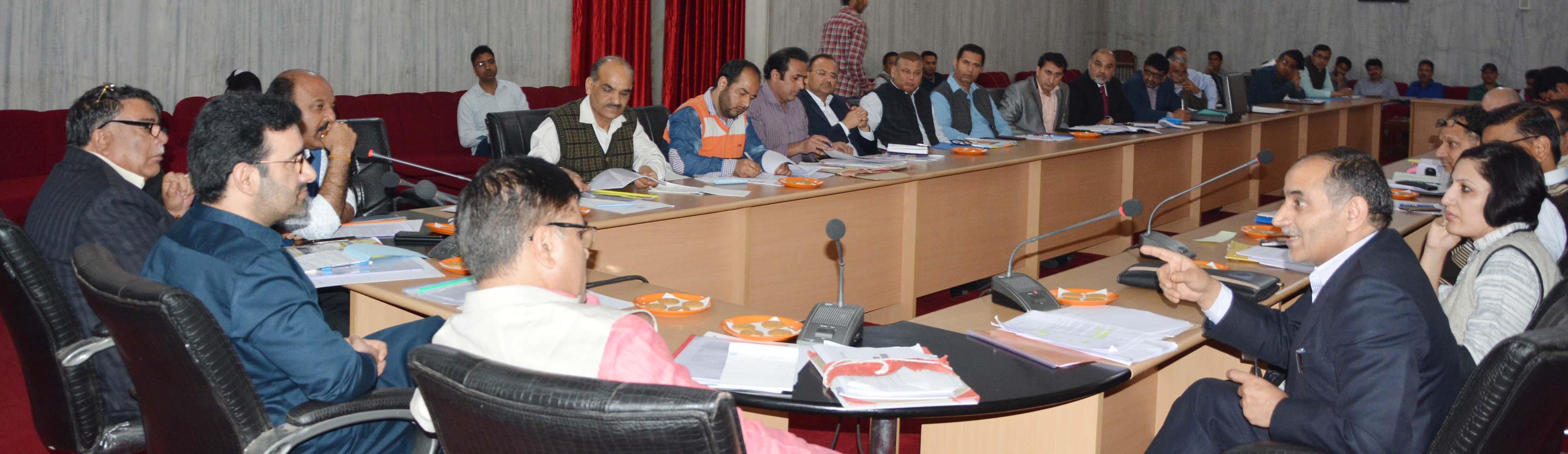 Qaiser Jamsheed Lone chairs DRSC meeting