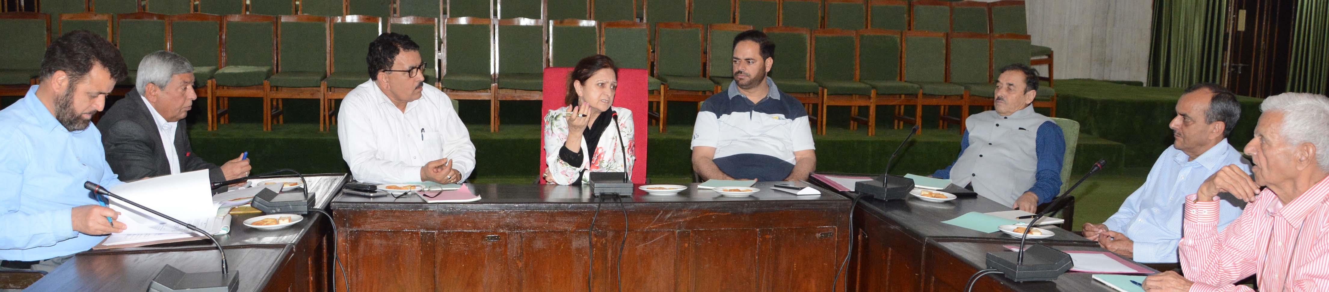 Shamima Chairs Press Award Committee meeting