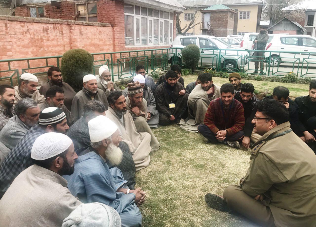 SSP Anantnag holds counselling session