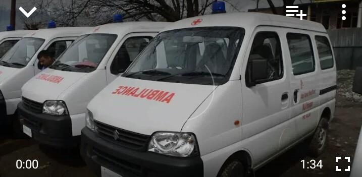 MLA Pahalgam donates 6 ambulances