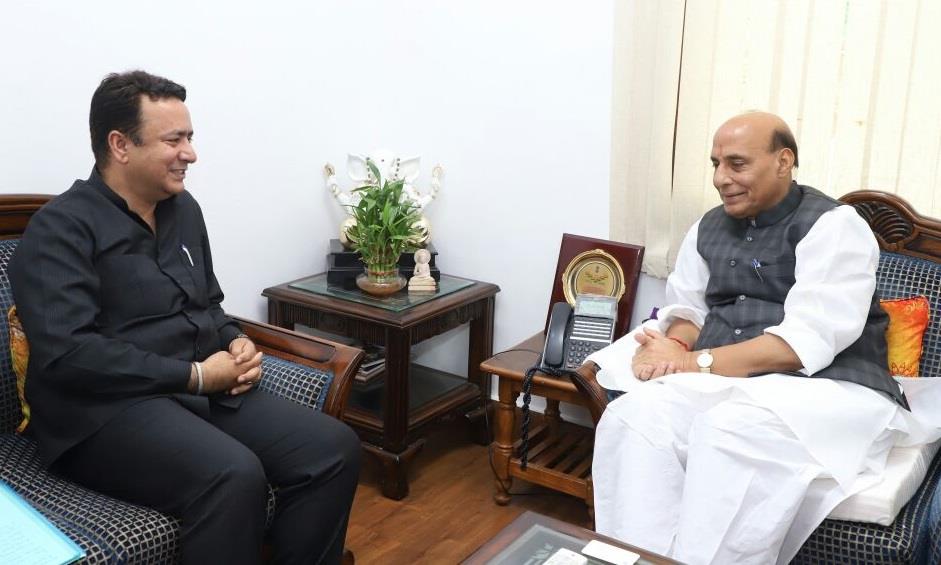 Zulfkar calls on Union Home Minister