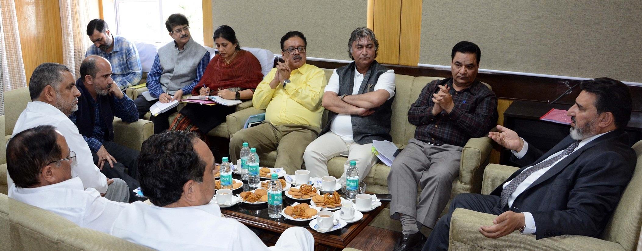 Categorization of newspapers to be notified within 2 months: Altaf Bukhari