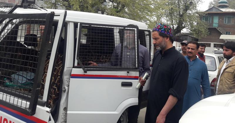 Malik detained, shifted to central jail Srinagar