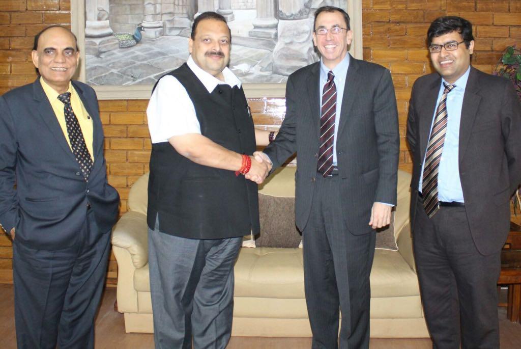 US envoy Mark Tesone calls on Rana