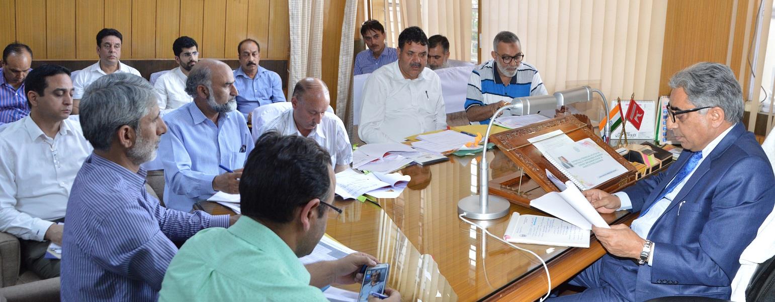 Agriculture deptt preparing contingency plan to deal with drought like situations: Hanjura