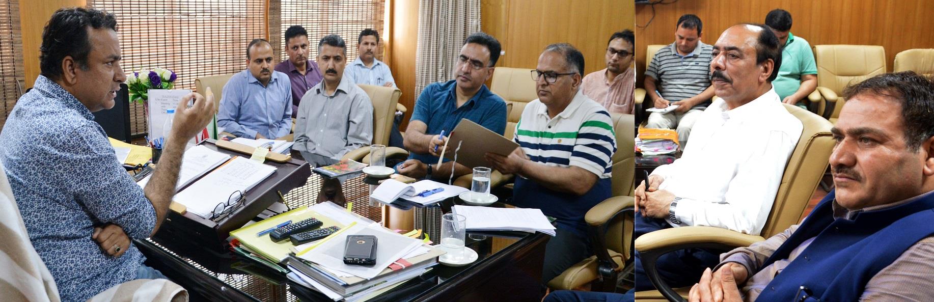 Zulfkar asks FCS&CA Depttto utilize SRTC fleet for transportation of food-grains
