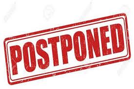 Cabinet meet postponed
