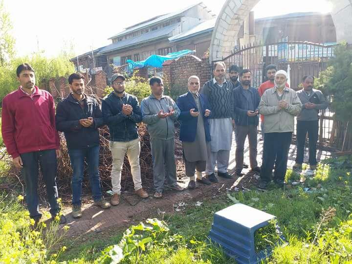 Chemists and Druggists Association Handwara remembers slain Nayeem on his 2nd anniversary