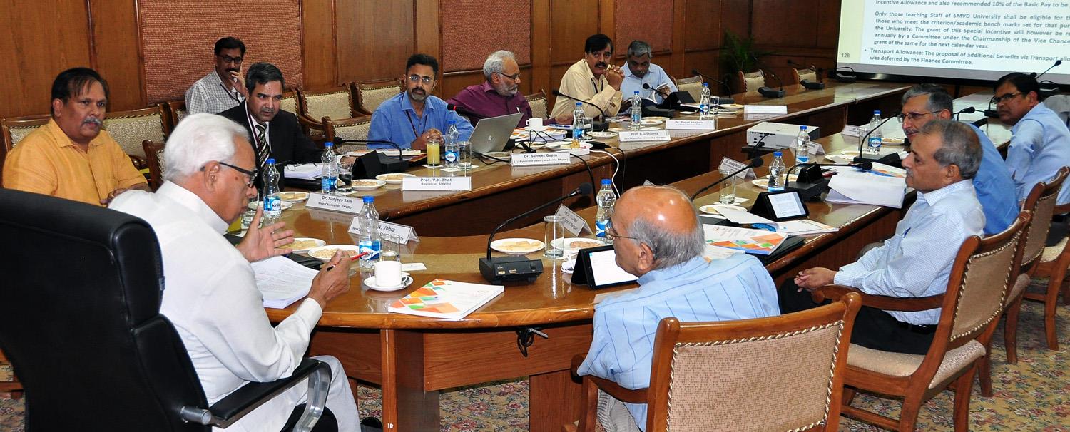 Governor chairs 28th EC Meeting of SMVDU