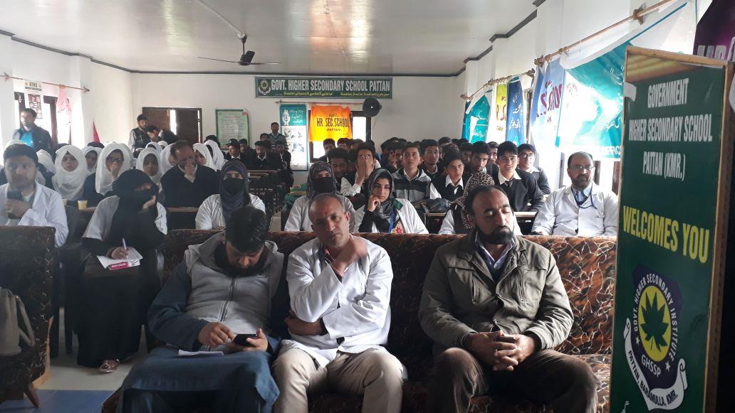 Seminar cum awareness camp held at Hr Sec School Pattan