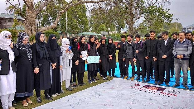 Student protests against Kathua incident continues, clashes erupt