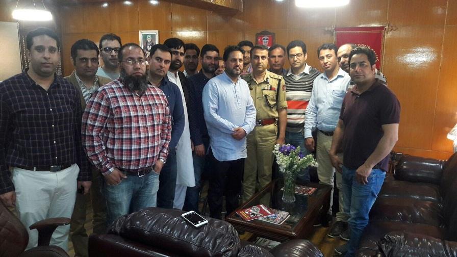DAK meets IGP Kashmir