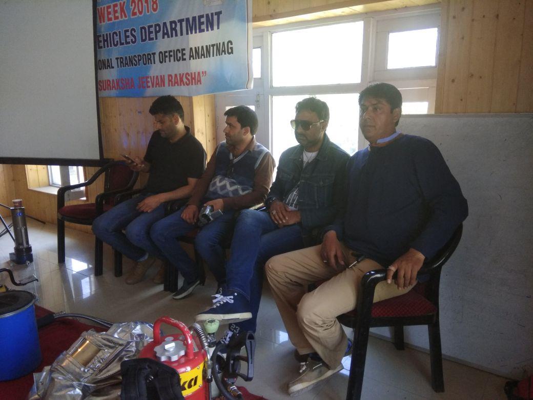 Road safety activities held in Anantang