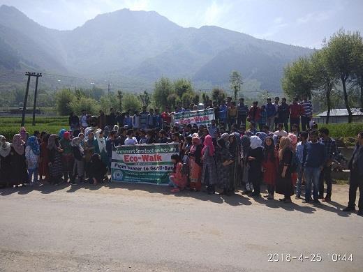 CUK’s Law deptt holds eco-walk