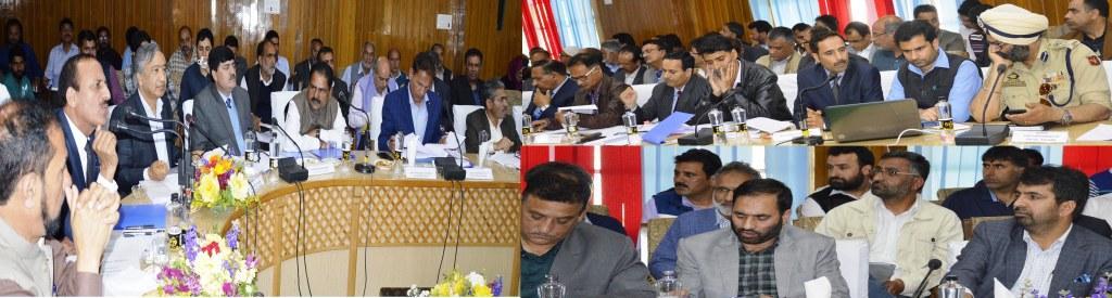 Abdul Haq chairs DDB Kulgam meeting