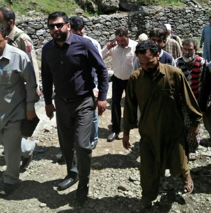 MP Mir Fayaz visits far flung areas of Kupwara