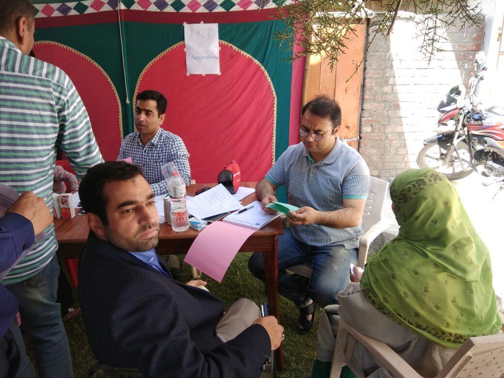SCD holds medical camp in Srinagar
