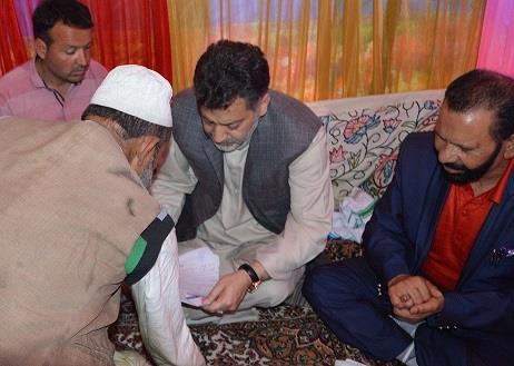 Ansari tours Pattan constituency