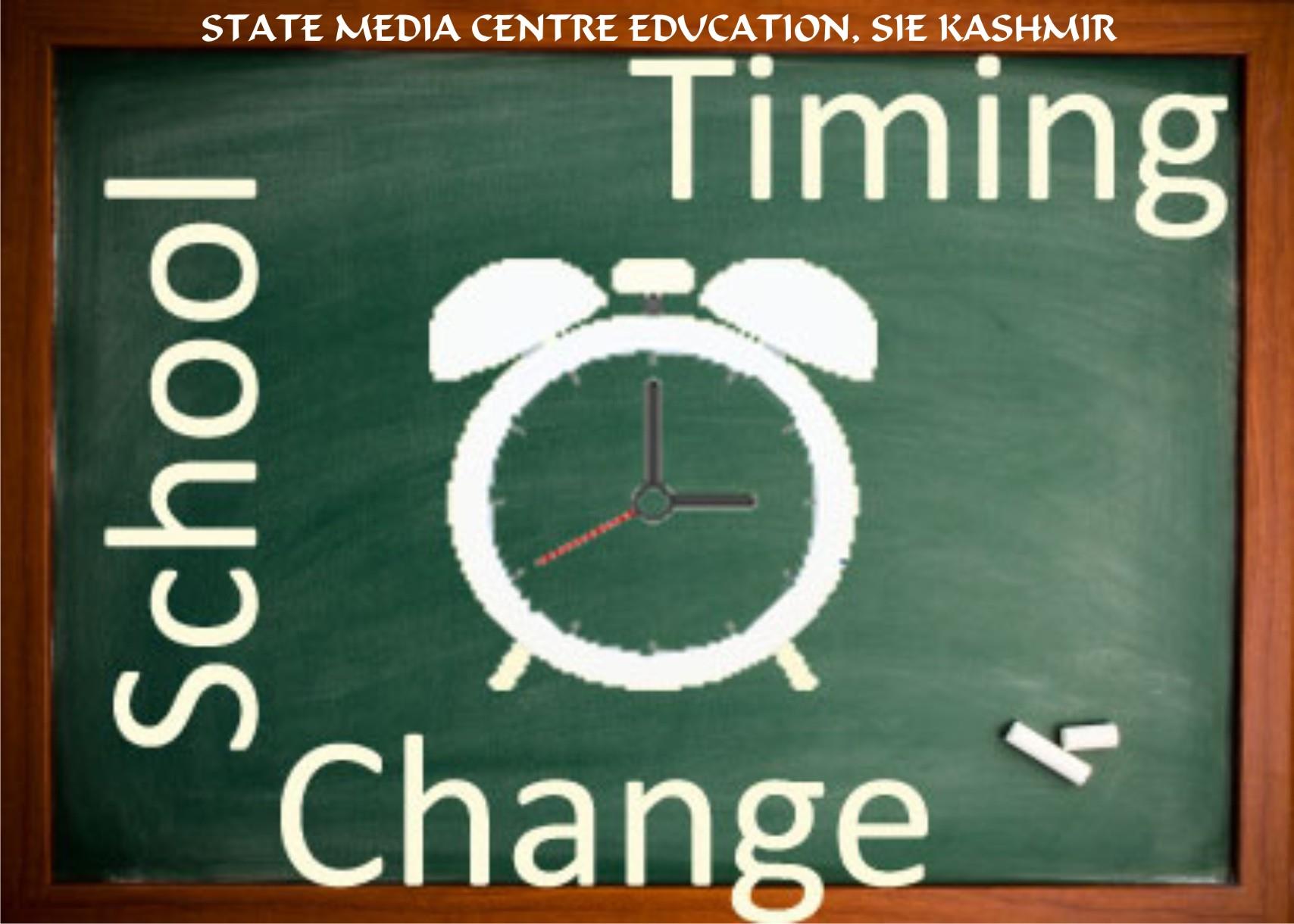 Govt orders uniform timing for all schools across Kashmir