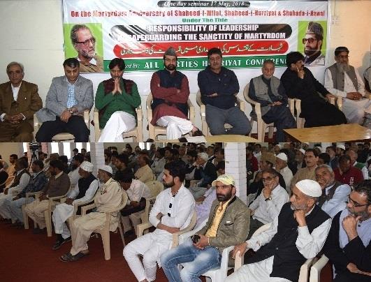 Hurriyat (M) organizes seminar