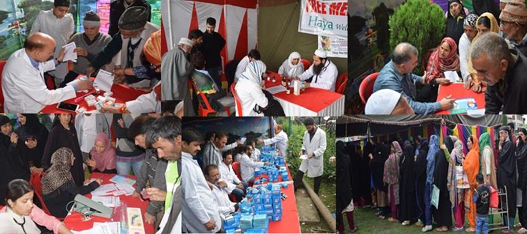AAC organizes free medical camp at Jamia Masjid