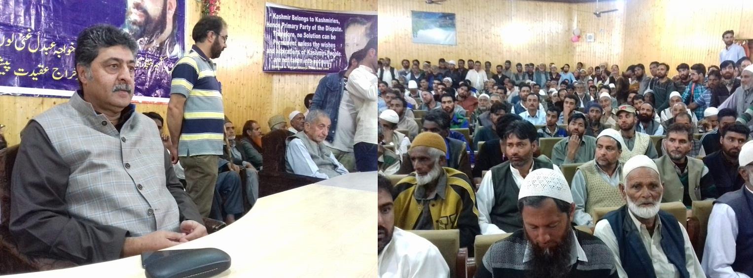 Seminar on anniversaries of Mirwaiz Farooq, Kh Gani Lone held at Kupwara