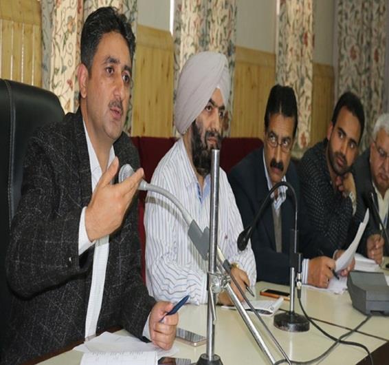 DC Kupwara chairs aspirational district meet