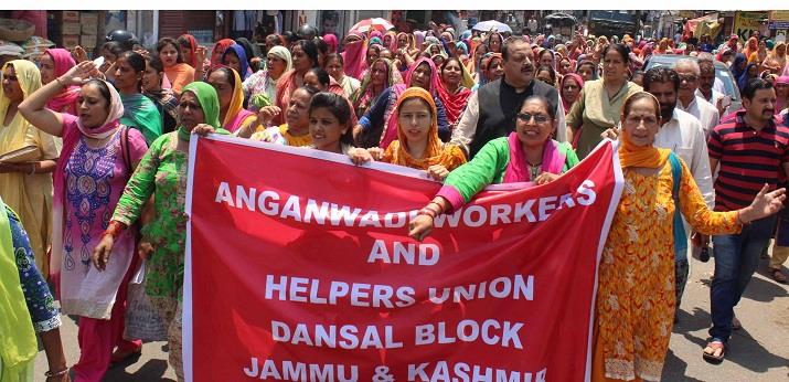 Rana lambasts PDP-BJP for forcing Anganwadi Workers, Helpers to take to streets