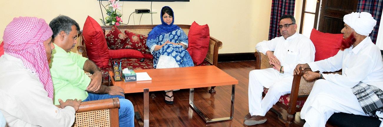 Deputations from border areas meet Chief Minister